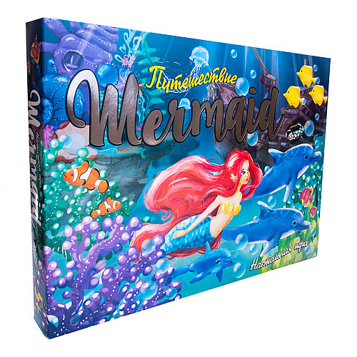 Настільна Гра-бродилка "Подорож Mermaid" Strateg 30501 рус.