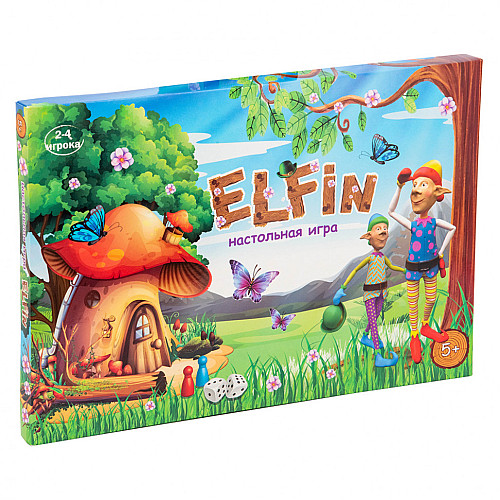 Настільна Гра-бродилка "Elfin" Strateg 30512 рус.