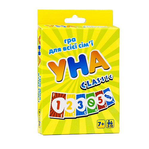 Настільна гра "Уно classic" Strateg 7015ST укр.