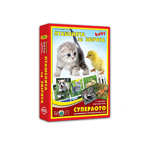 Супер ЛОТО Энергия плюс "Птенцы и зверята" 81985