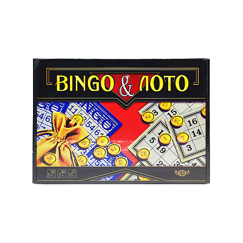 Настольная игра "Bingo and Лото" Мастер MKL1005