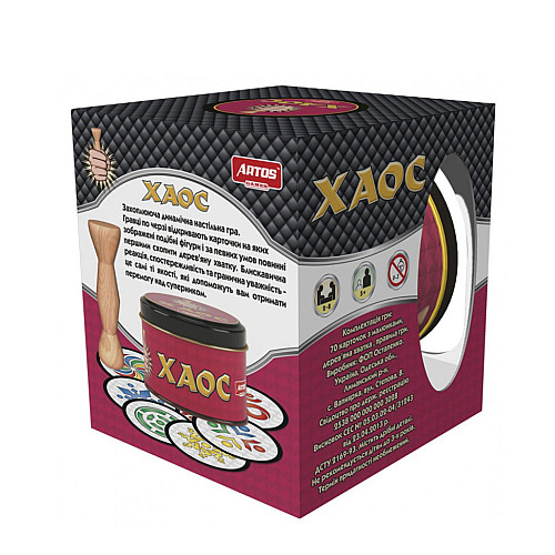 Настольная игра Artos Games "Хаос" 1052