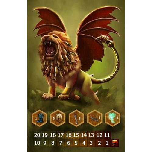 Настольная игра Bombat Game Лес. Легенда о Мантикоре