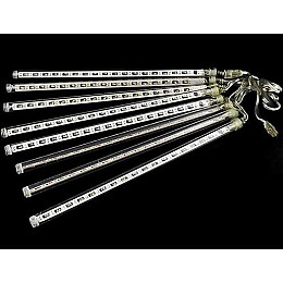 Светодиодная гирлянда Led Тающие сосульки Метеоритный дождь на 288 светодиодов Мультицвет 4.1 м