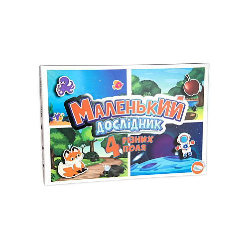 Настольная игра "Маленький исследователь" Strateg 30294 на липучках