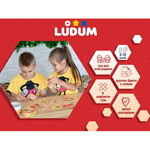 Настольная игра "Чудо в перьях" Ludum LG2045-57 украинский язык