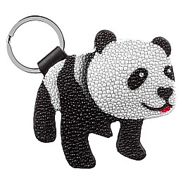 Брелок сувенир STINGRAY LEATHER 18123 из натуральной кожи морского ската Черный, Черный