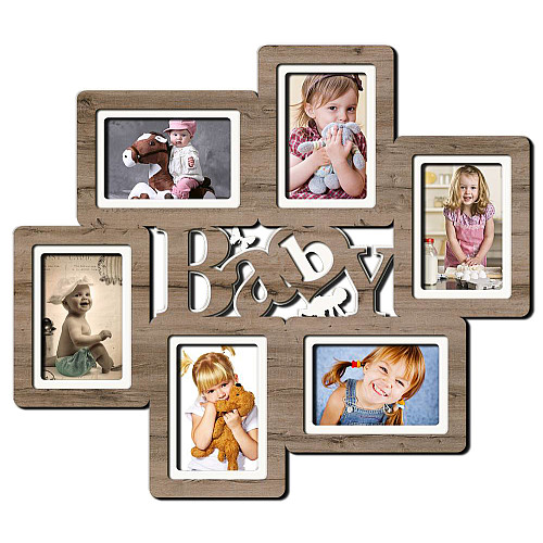 Фоторамка коллаж "Baby" 57х50 см (H6-059C)