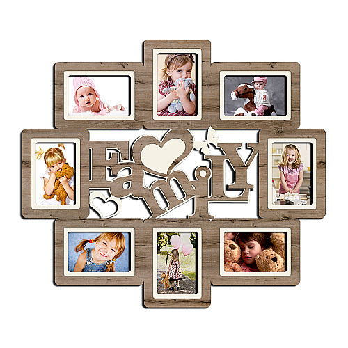 Фоторамка коллаж "Family" 68х60 см (H8-062C)