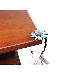 Сумкодержатель Jinli Ромашка Голубой с белым (JIN103)