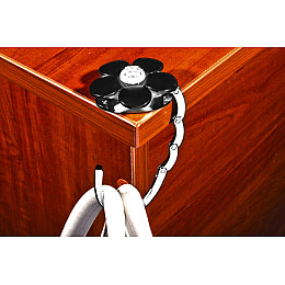 Сумкодержатель Jinli Цветок Черный (JIN119)