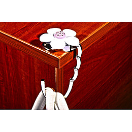 Сумкодержатель Jinli Цветок Белый (JIN117)