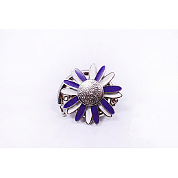 Сумкодержатель Jinli Ромашка Сиреневый с белым (JIN102)