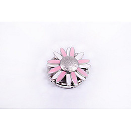 Сумкодержатель Jinli Ромашка Розовый с белым (JIN105)