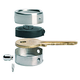 Брелок True Utility Locklite Серебристый (TU250)