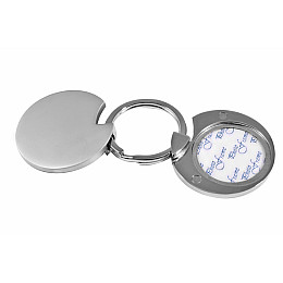Брелок Elite Зеркальце и рамка Серебристый (B62723)
