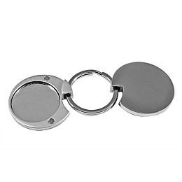 Брелок Elite Зеркальце и рамка Серебристый (B62723)