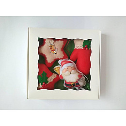 Набір ялинкових іграшок Pugovichok 4 шт. (SUN2421)