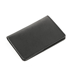 Обкладинка для посвідчення Shvigel шкіряна Чорний (13929)