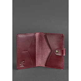 Обкладинка для паспорта BlankNote 3.0 Бордова (BN-OP-3-vin)