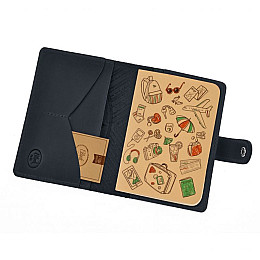 Обкладинка для паспорта BlankNote Інді 3.0 Темно-синій (BN-OP-3-nn-ls)