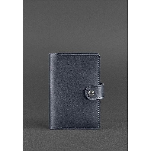 Обкладинка для паспорта BlankNote 3.0 Темно-синій (BN-OP-3-navy-blue)
