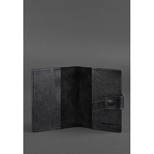 Обкладинка для паспорта BlankNote 4.0 Чорний (BN-OP-4-blackwood)