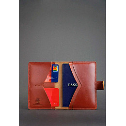 Обкладинка для паспорта BlankNote 3.0 Коричневий (BN-OP-3-k)