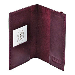 Обкладинка для паспорта BlankNote 1.0 Бордова (BN-OP-1-vin)