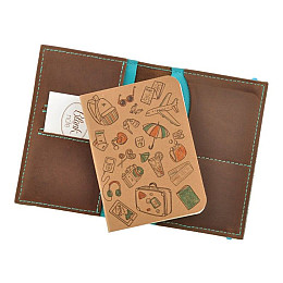 Обкладинка для паспорта BlankNote 2.0 Коричневий (BN-OP-2-o-t)