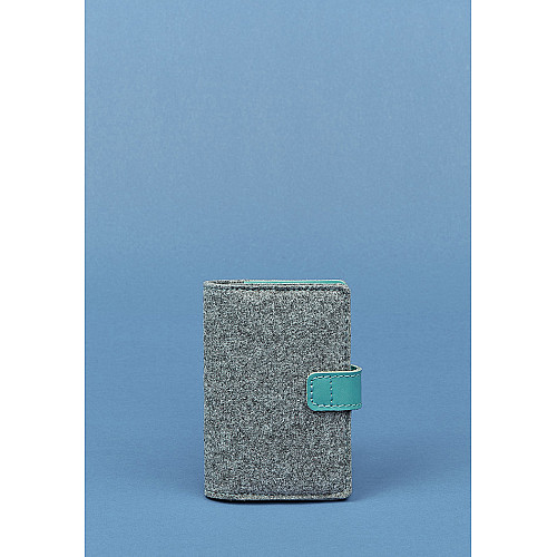 Обкладинка для паспорта BlankNote 3.0 Сірий (BN-OP-3-felt-tiffany)