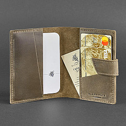 Обкладинка для паспорта BlankNote 4.0 Коричневий (BN-OP-4-o)