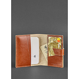 Обкладинка для паспорта BlankNote 4.0 Коричневий (BN-OP-4-k)