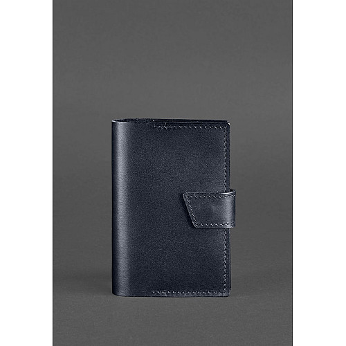 Обкладинка для паспорта BlankNote 4.0 Темно-синій (BN-OP-4-navy-blue)