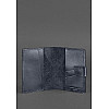 Обкладинка для паспорта BlankNote 4.0 Темно-синій (BN-OP-4-navy-blue)