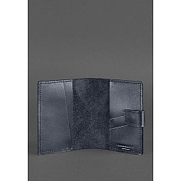 Обкладинка для паспорта BlankNote 4.0 Темно-синій (BN-OP-4-navy-blue)