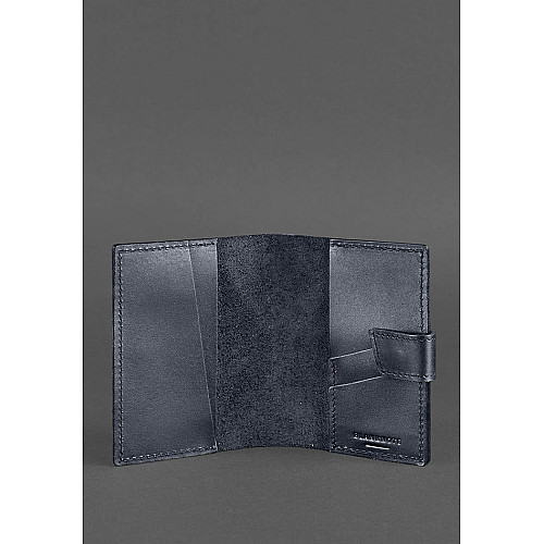 Обкладинка для паспорта BlankNote 4.0 Темно-синій (BN-OP-4-navy-blue)