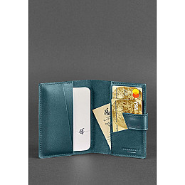 Обкладинка для паспорта BlankNote 4.0 Зелений (BN-OP-4-malachite)