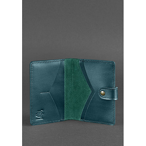 Обкладинка для паспорта BlankNote 3.0 Зелений (BN-OP-3-malachite)