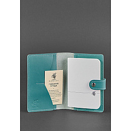 Обложка для паспорта BlankNote 3.0 Голубой (BN-OP-3-tiffany)
