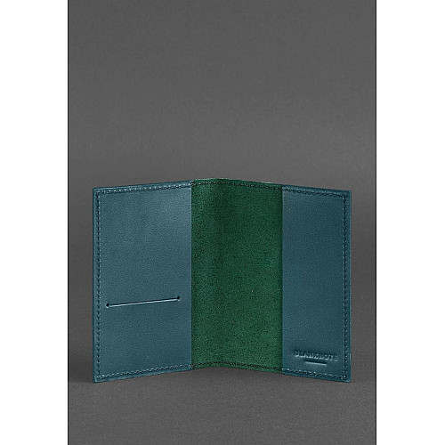 Обложка для паспорта BlankNote 1.2 Бирюзовый (BN-OP-1-2-malachite)