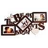 Фоторамка коллаж Декор Карпаты The Best Moments 64х33 см Коричневый (H3-066A)