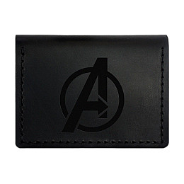 Обложка для автодокументов Anchor Stuff Avengers Черный (as150401-5)