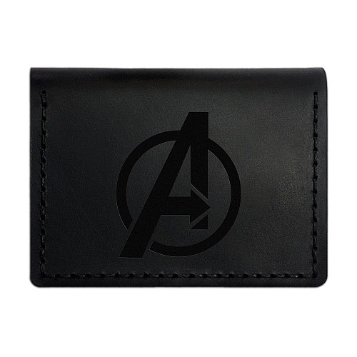 Обложка для автодокументов Anchor Stuff Avengers Черный (as150401-5)
