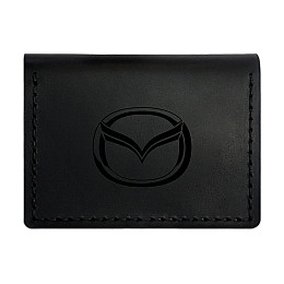 Обложка для автодокументов Anchor Stuff Mazda Черный (as150401-10)