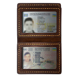 Кожаная обложка для автодокументов Anchor Stuff Mazda Коричневый (as150402-6)