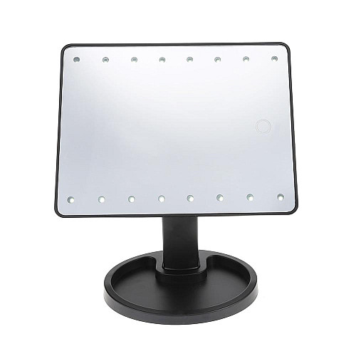 Зеркало для макияжа Magic Makeup XR-1608 с LED-подсветкой Black (hub_np2_1623)