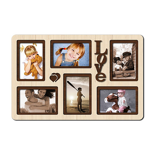 Фоторамка ProfART 33 x 51 см Светлое дерево (H6-034Bs)