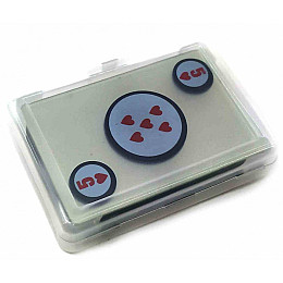 Карты игральные пластиковые, прозрачные Duke 54 листа 10х7 (DN32698)