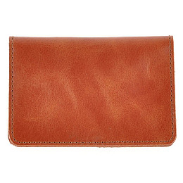 Кожаная обложка для пластиковых документов водителя SHVIGEL Коричневый (16077)